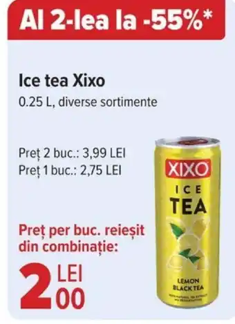Carrefour Ice tea Xixo 0.25L Ofertă