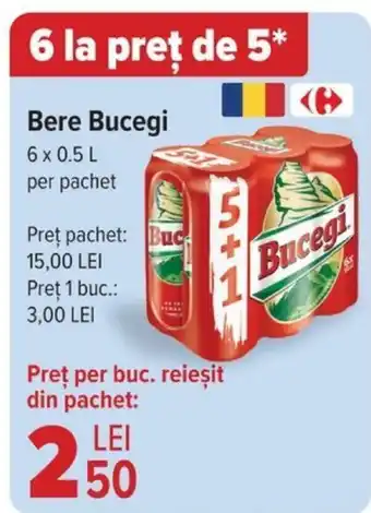 Carrefour Bere Bucegi Ofertă