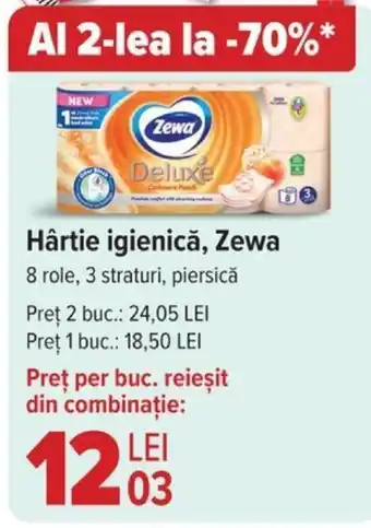 Carrefour Hârtie igienică, Zewa Ofertă