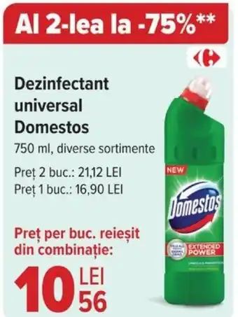 Carrefour Dezinfectant universal Domestos Ofertă