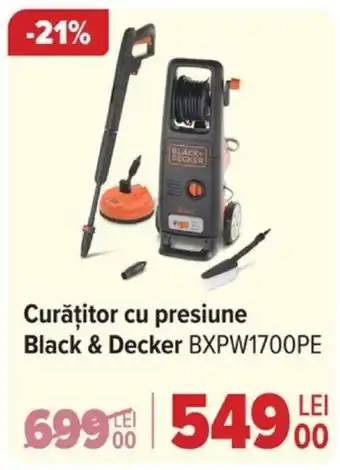 Carrefour Curățitor cu presiune Black & Decker BXPW1700PE Ofertă