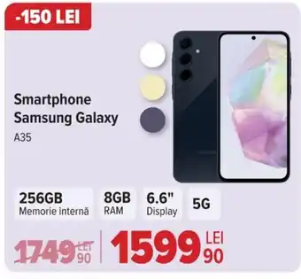 Carrefour Smartphone Samsung Galaxy A35 Ofertă
