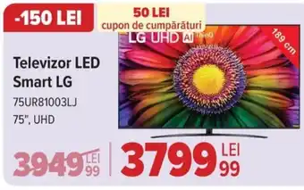 Televizor LED Smart LG 75UR81003LJ