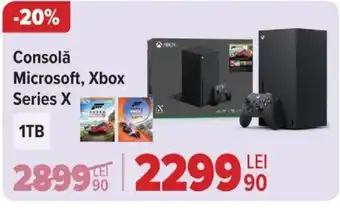 Carrefour Consolǎ Microsoft, Xbox Series X Ofertă