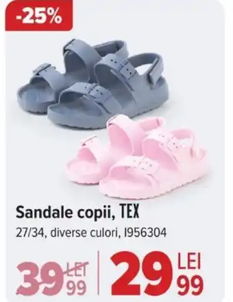 Carrefour Sandale copii, TEX Ofertă
