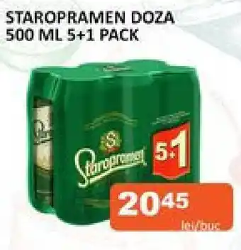 Unicarm STAROPRAMEN DOZA 500 ML 5+1 PACK Ofertă