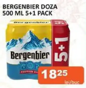 Unicarm BERGENBIER DOZA 500 ML 5+1 PACK Ofertă