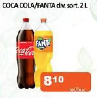 Unicarm COCA COLA/FANTA div. sort. 2 L Ofertă