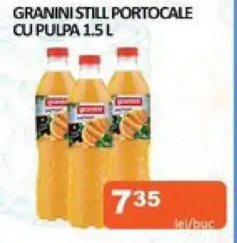 GRANINI STILL PORTOCALE CU PULPA 1.5L
