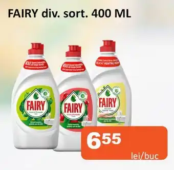 Unicarm FAIRY div. sort. 400 ML Ofertă