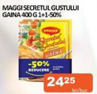 Unicarm MAGGI SECRETUL GUSTULUI GAINA 400 G 1+1-50% Ofertă