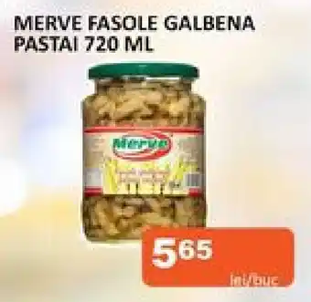 Unicarm MERVE FASOLE GALBENA PASTAI 720 ML Ofertă
