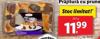 Lidl Prăjitură cu prune Ofertă