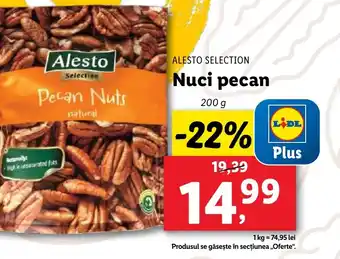 Lidl ALESTO SELECTION Nuci pecan Ofertă