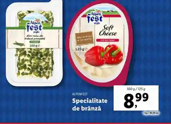 Lidl ALPENFEST Specialitate de brânză Ofertă