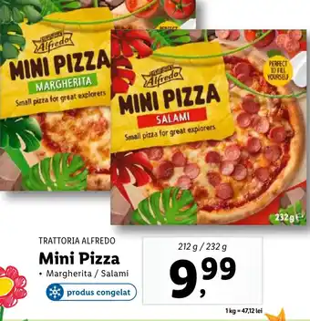 Lidl TRATTORIA ALFREDO Mini Pizza Ofertă