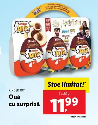 KINDER JOY Oua cu surpriză