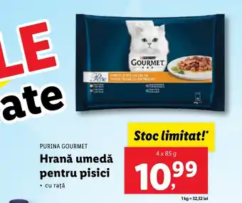 Lidl PURINA GOURMET Hrană umedă pentru pisici Ofertă