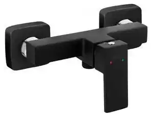 Zicco Black - Baterie perete duș - BZI7BL - Ferro