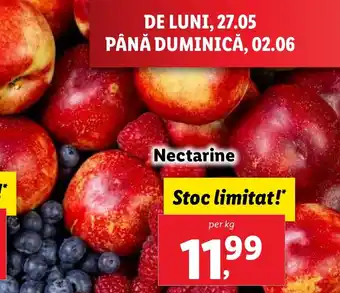 Lidl Nectarine Ofertă