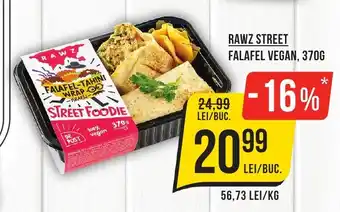 RAWZ STREET FALAFEL VEGAN, 370G