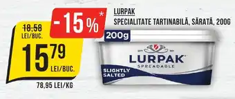 Mega Image LURPAK SPECIALITATE TARTINABILĂ, SĂRATĂ, 2006 Ofertă