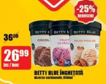 Auchan BETTY BLUE ÎNGHEȚATĂ Ofertă
