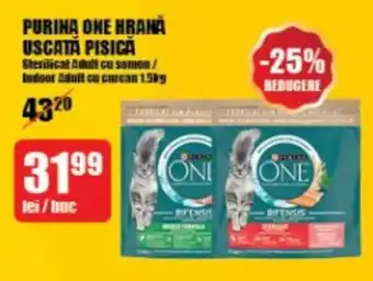 Auchan PURINA ONE HRANA USCATĂ PISICA Ofertă