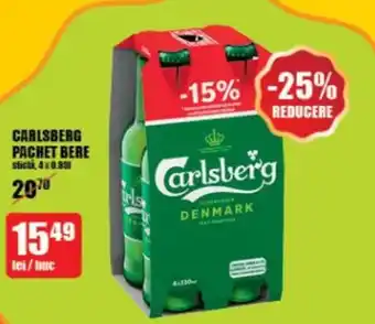 Auchan CARLSBERG PACHET BERE Ofertă