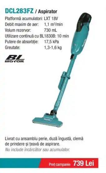 DCL283FZ/Aspirator