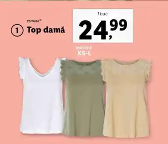Lidl Top damă Ofertă
