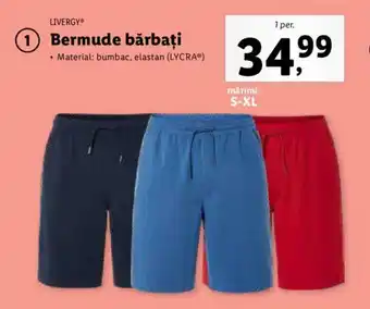 Lidl Bermude bărbați Ofertă