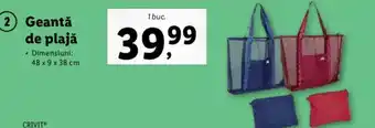 Lidl Geantă de plajă Ofertă