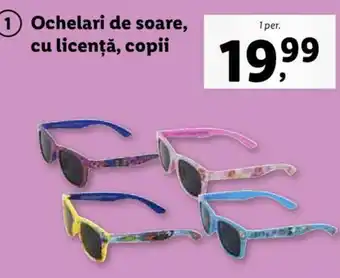 Ochelari de soare, cu licenţă, copii