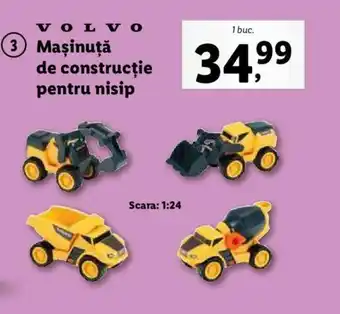 Lidl Mașinuță de construcție pentru nisip Ofertă