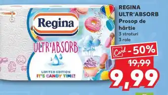 Kaufland REGINA ULTR'ABSORB Prosop de hârtie Ofertă