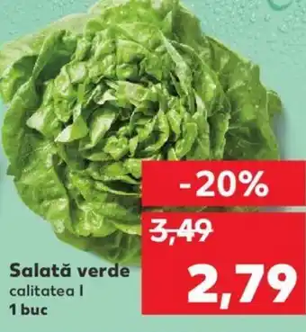 Kaufland Salată verde Ofertă