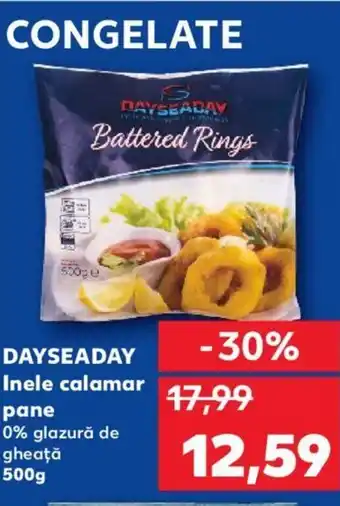 Kaufland DAYSEADAY Inele calamar pane Ofertă