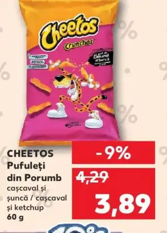 Kaufland CHEETOS Pufuleţi din Porumb Ofertă