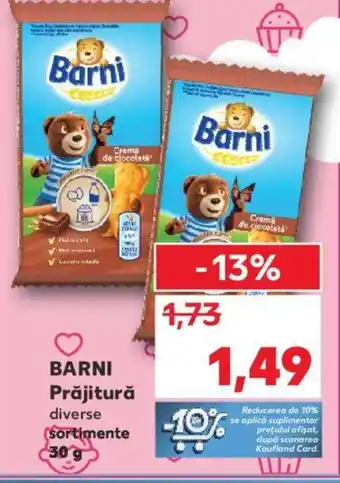 Kaufland BARNI Prăjitură Ofertă