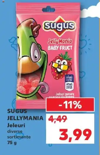 Kaufland SUGUS JELLYMANIA Jeleuri Ofertă