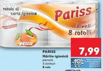 Kaufland PARISS Hârtie igienică Ofertă