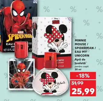 MINNIE MOUSE/ SPIDERMAN / EAU MY UNICORN Apă de toaletă