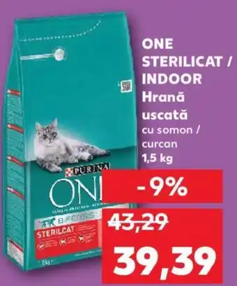 Kaufland ONE STERILICAT / INDOOR Hrană uscată Ofertă
