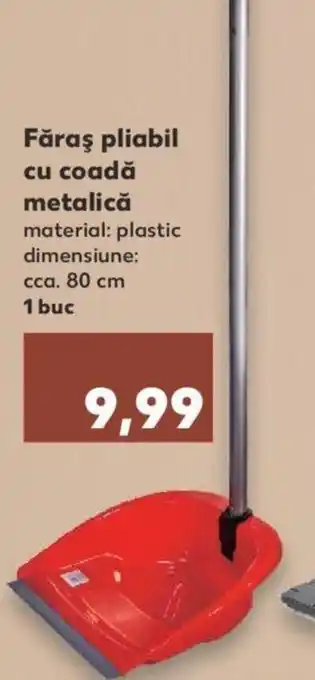 Făraş pliabil cu coadă metalică