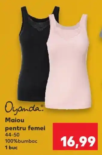 Kaufland Maiou pentru femei Ofertă