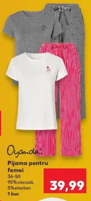 Kaufland Pijama pentru femei Ofertă