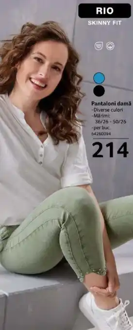 Selgros Pantaloni damă Ofertă