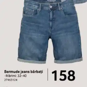 Bermude jeans bărbați