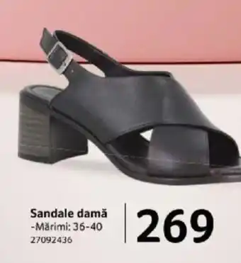 Selgros Sandale damă Ofertă